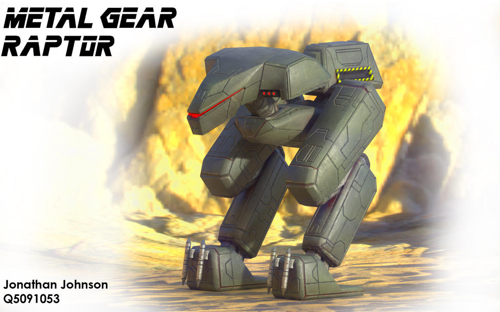 Metal Gear Raptor 06 by catrazza on DeviantArt