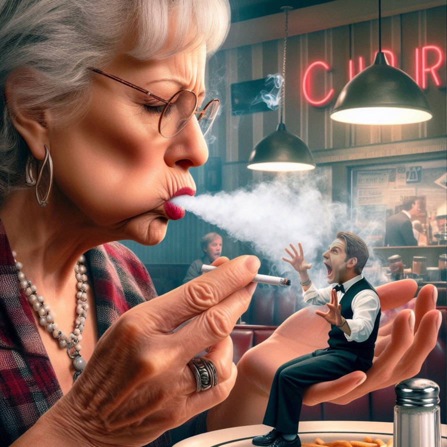 Virginia slims and him by magicelam on DeviantArt