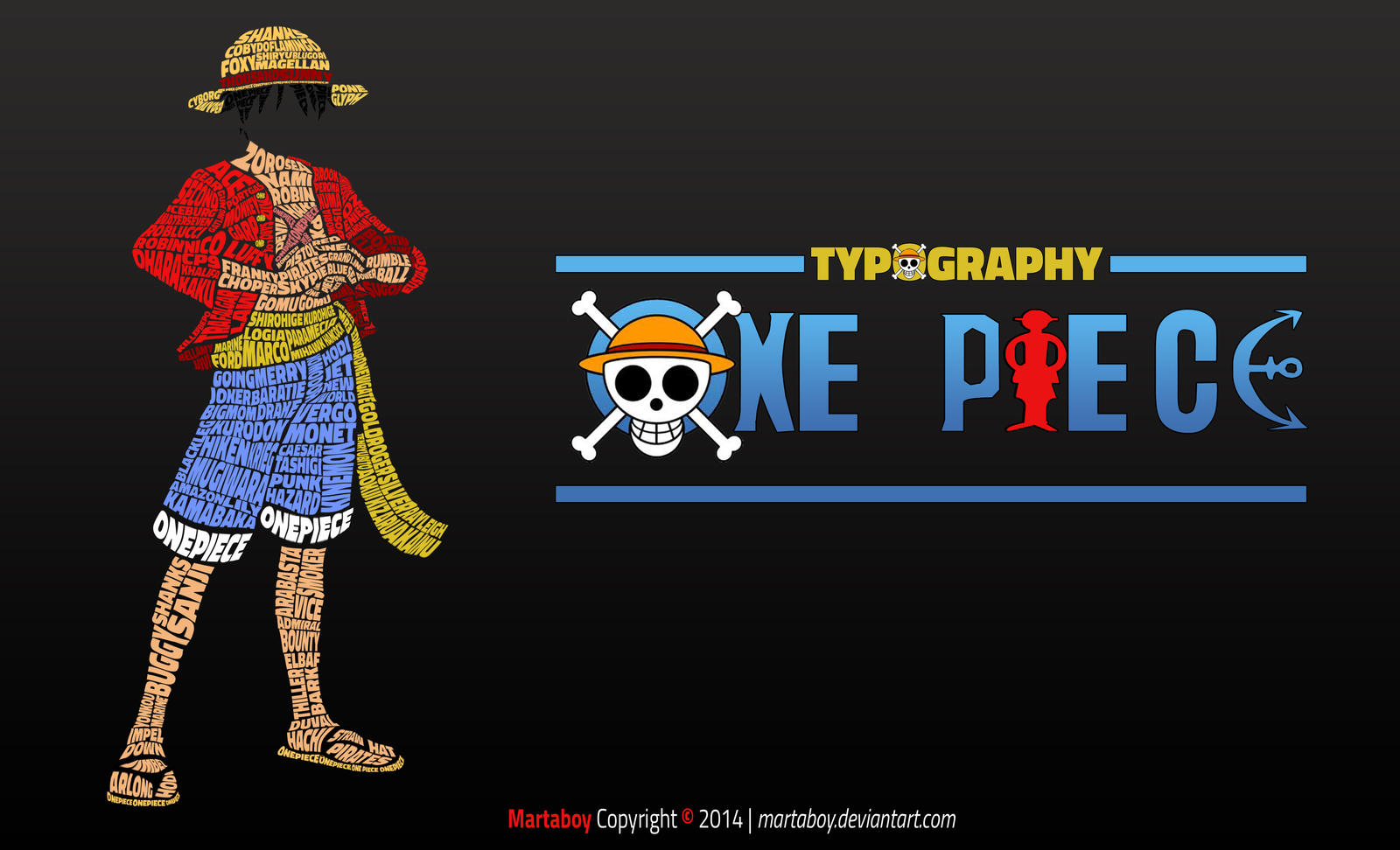 One Piece Typography