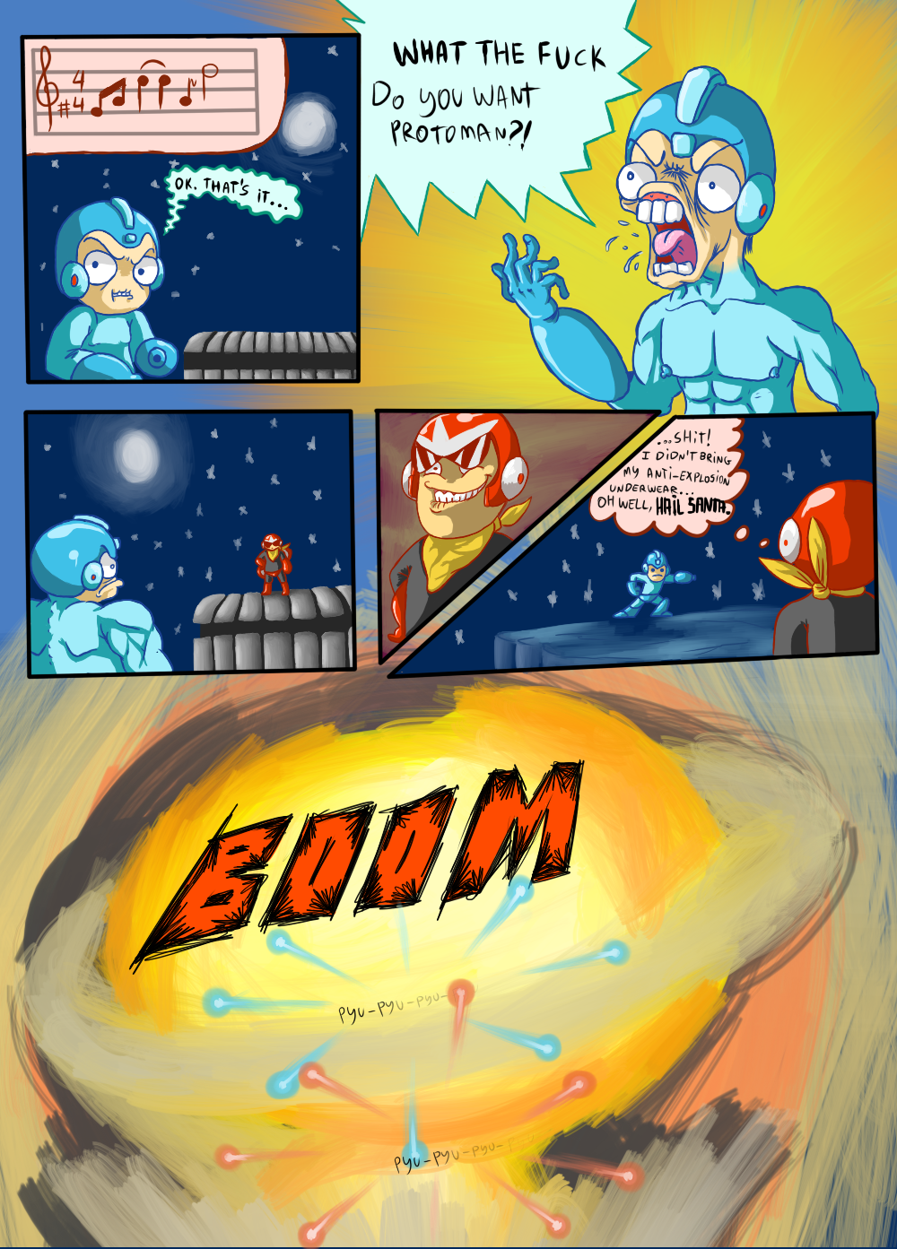 Protoman Comic 3