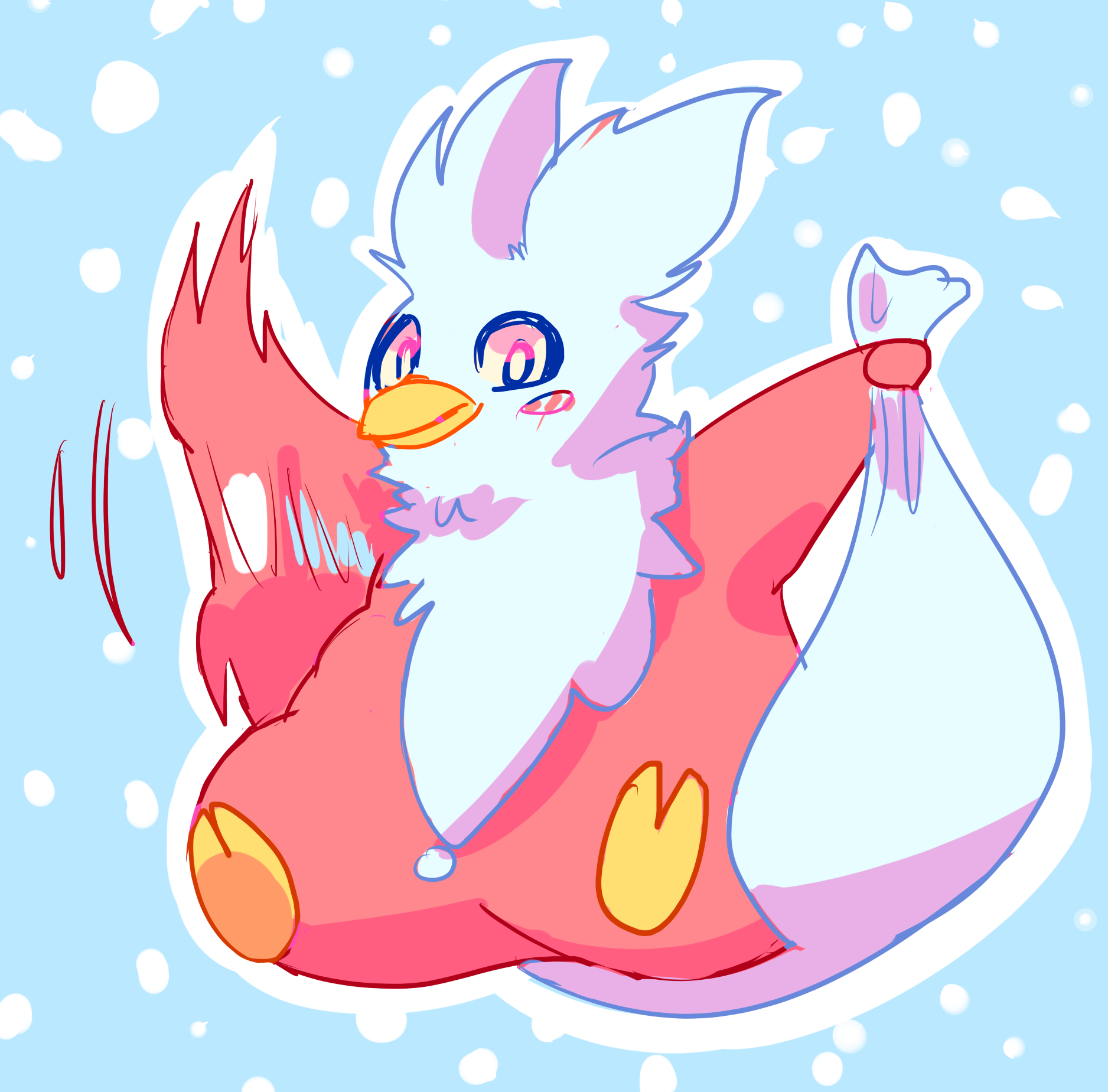 Delibird by Ropnolc on DeviantArt