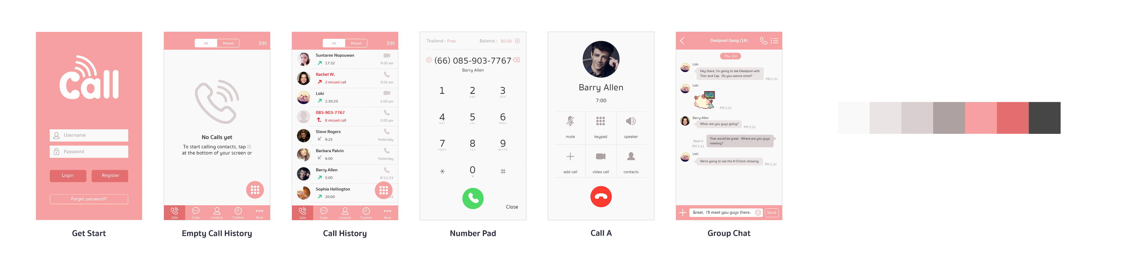 Call UI Design 3 by Chichanan on DeviantArt