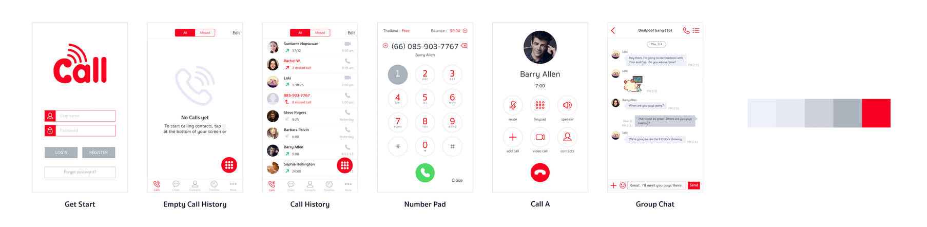 Call UI Design 5 by Chichanan on DeviantArt