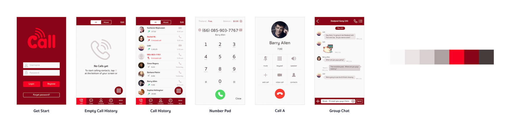 Call Loading Ui Call UI Design 6 by Chichanan on DeviantArt