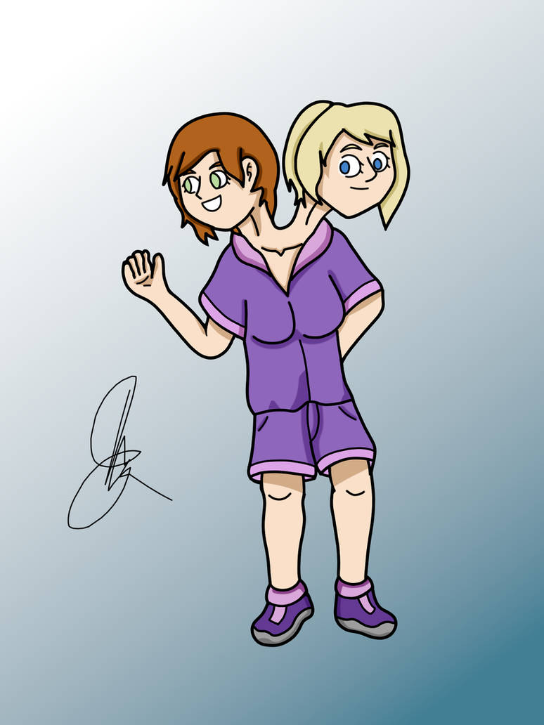 2 headed OC request by LordScout2017 on DeviantArt