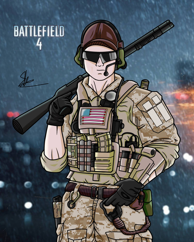 US Engineer Battlefield 4 2022 remastered by LordScout2017 on DeviantArt