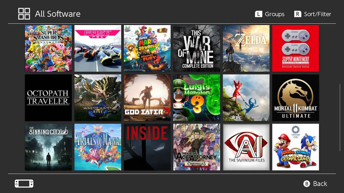 My Library of Switch Games 2/2 by ErickArt3 on DeviantArt