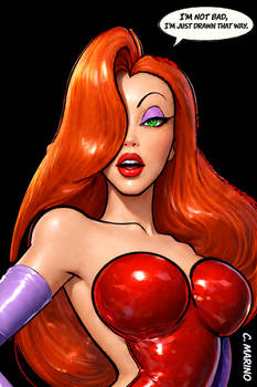 JESSICA RABBIT IM NOT BAD IM JUST DRAWN THAT WAY