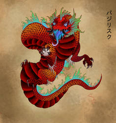 Japanese Basilisk Eel Dragon