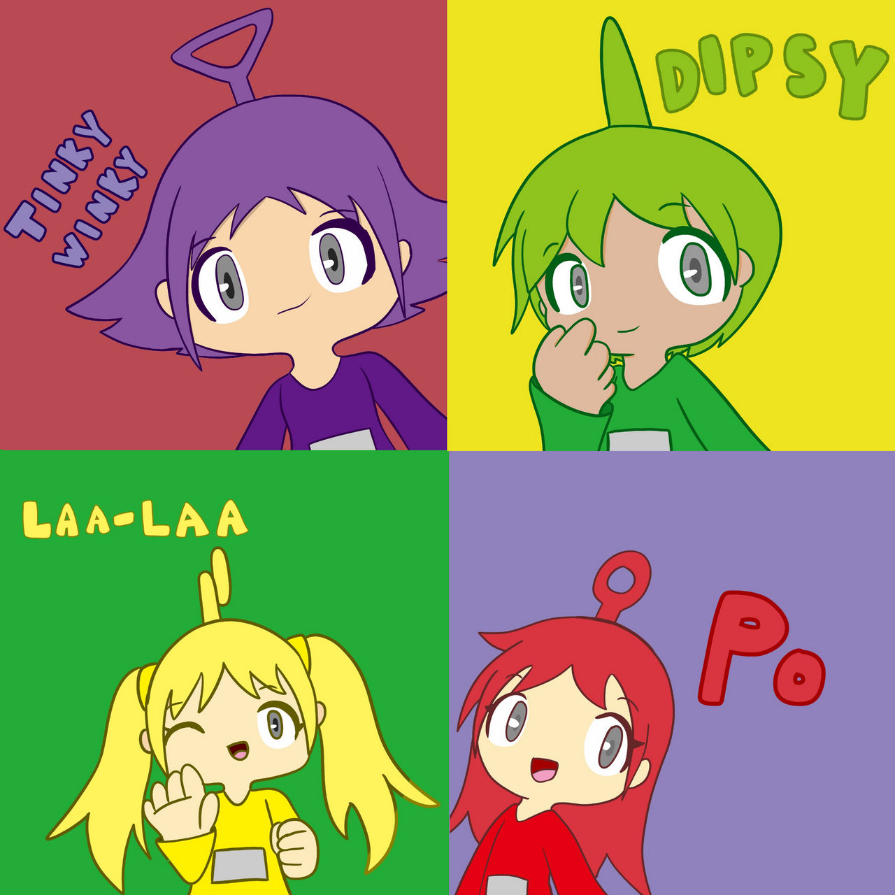 Teletubbies by KaoruintheNight on DeviantArt