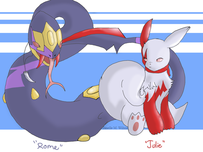 Seviper and Zangoose