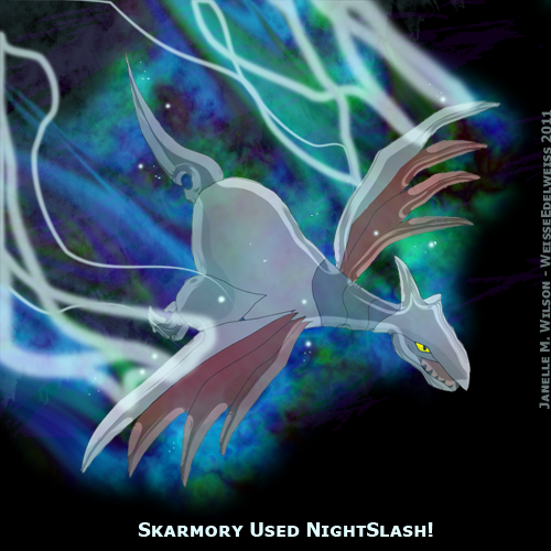 Draw Me A Pokemon - Skarmory