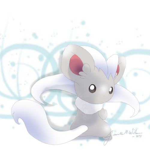 573 Pokemon White Cinccino