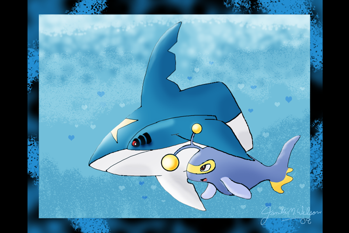 Sharpedo and Lanturn 2009