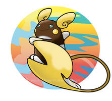 Shiny Alolan Raichu