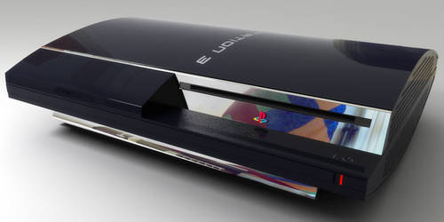 Playstation 3 Phat render