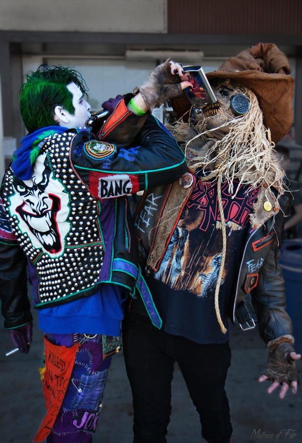 Punk Joker and Metal Scarecrow