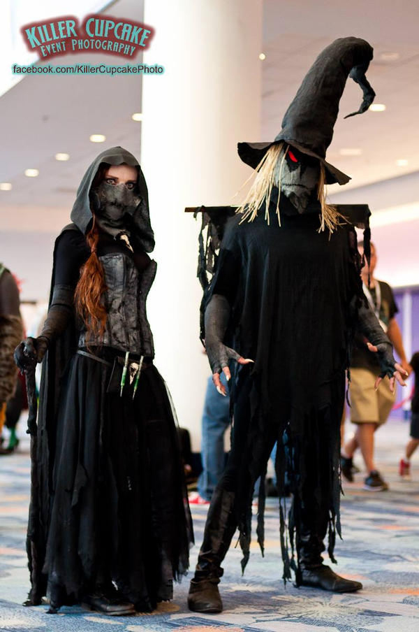 The Scarecrow + Becky Albright, Tim Sale versions by beckyalbright