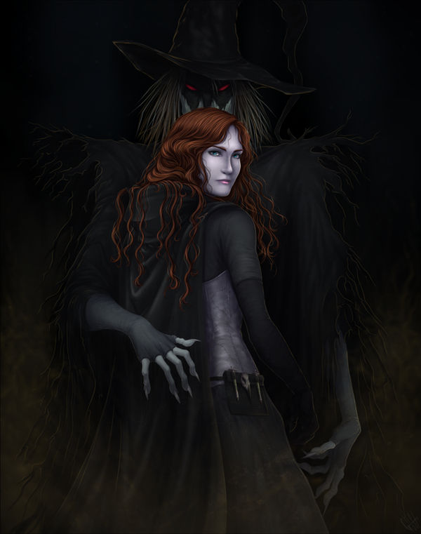 Scarecrow and Becky Albright by badlemonade by beckyalbright