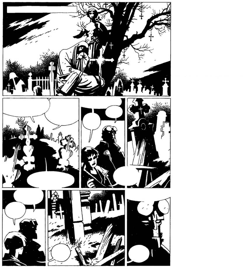 Original Hellboy Comic Page By Falco4077 On DeviantArt