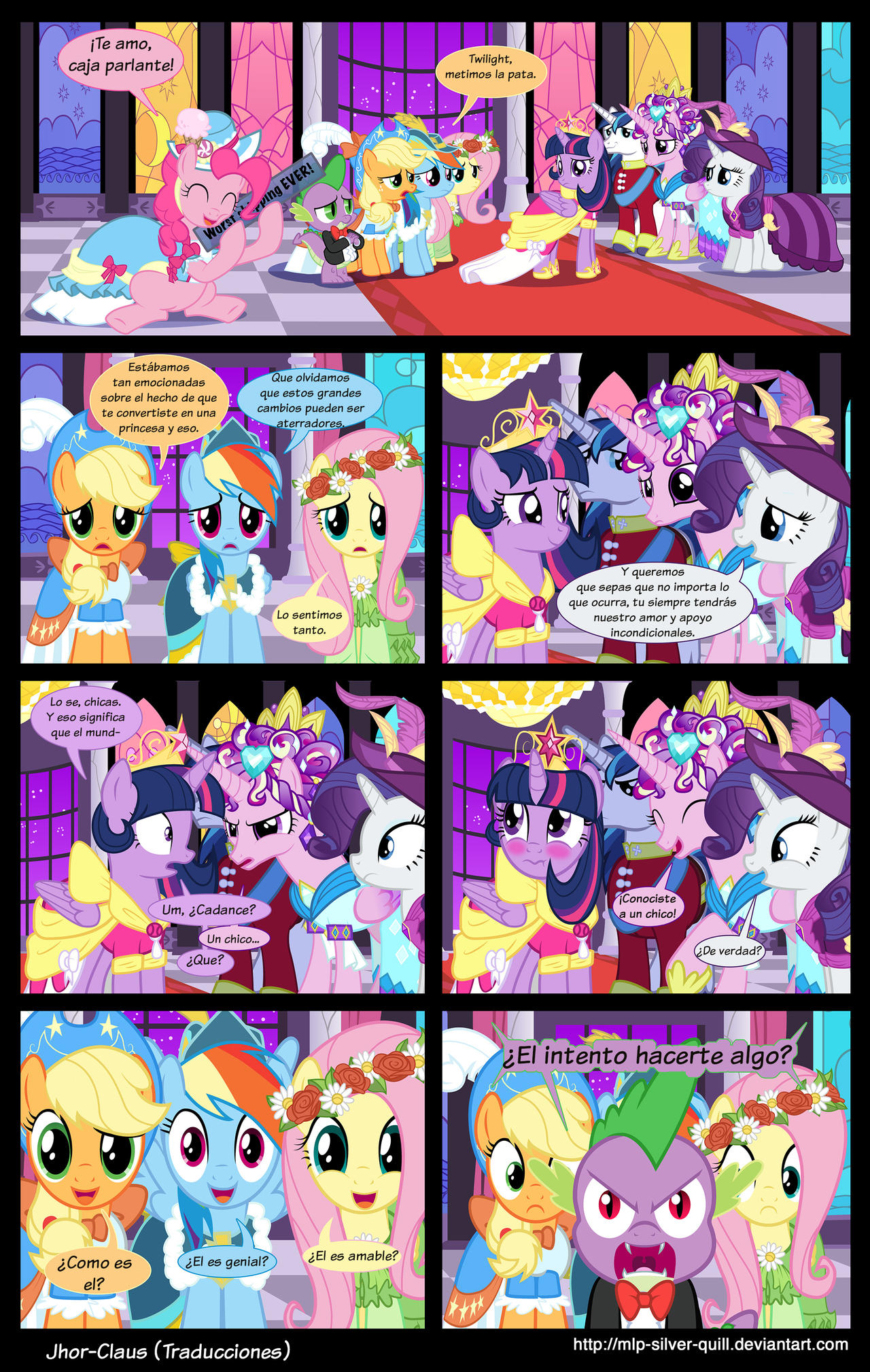 A Princess' Tears P35 By MLP Silver Quill (ESP) by Jhor-Claus on DeviantArt
