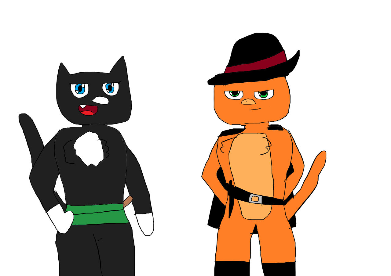 Puss In Boots And Kitty Softpaws In My Style By KakyoinPolnareff On puss-in-boots-and-kitty-softpaws-in-my-style-by-kakyoinpolnareff-on