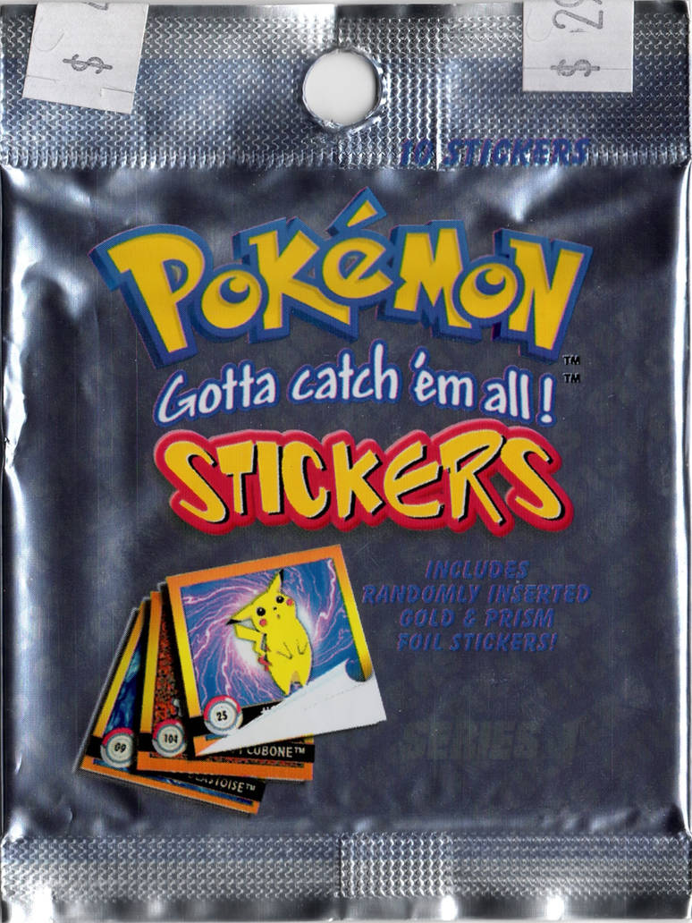 Pokemon Gotta catch 'em all! Stickers by 10PokemonCards01 on DeviantArt