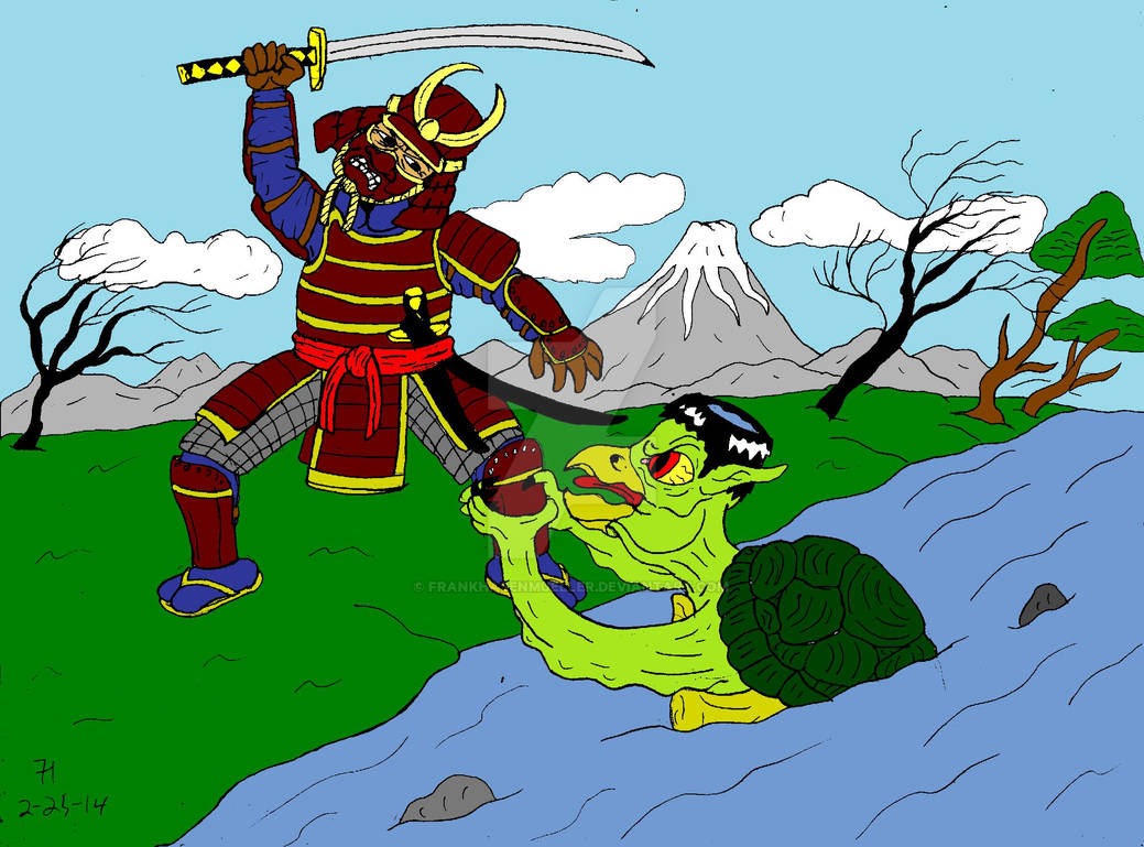 genie dempen sleuf Samurai Fighting Kappa by FrankHasenmueller on DeviantArt