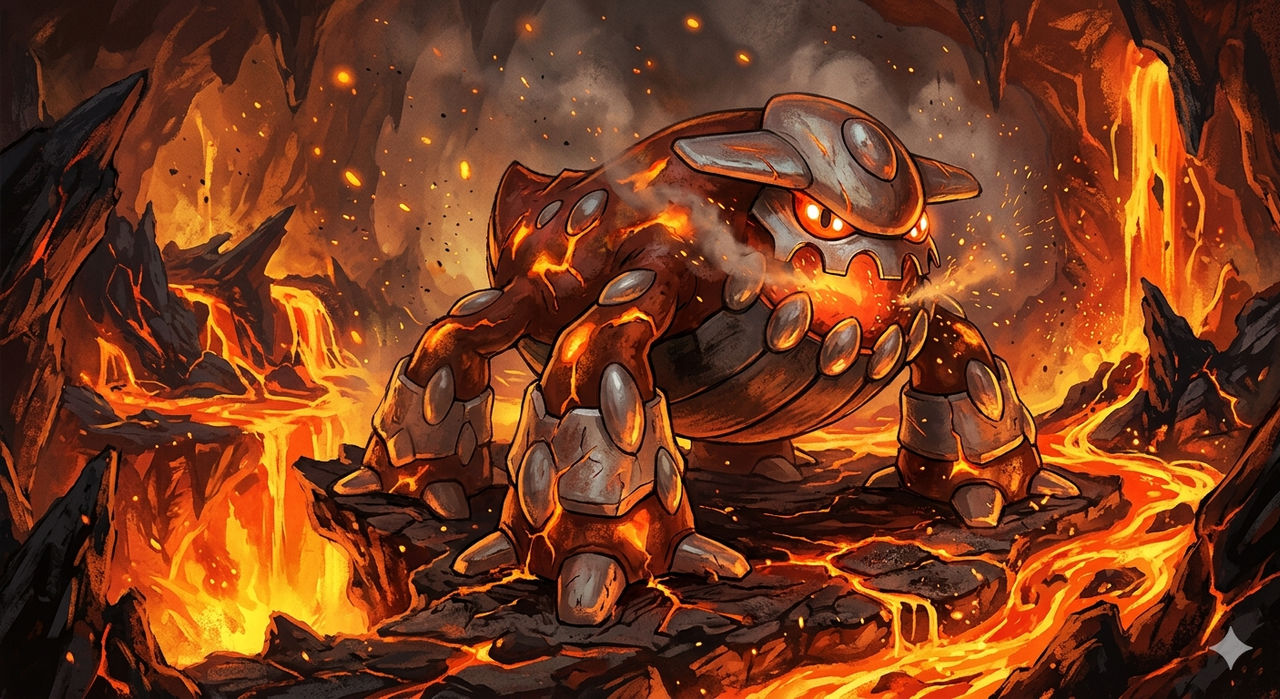 Heatran Build Heatran by Lightwolf19 on DeviantArt