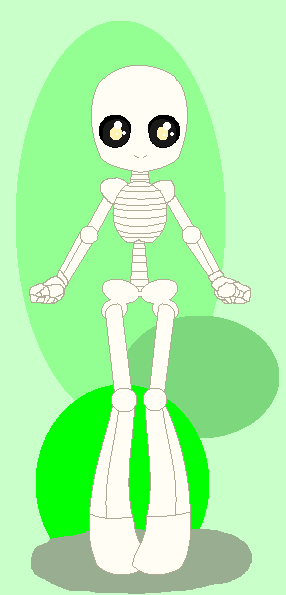 Skeleton Base Character Chibi Skeleton Base (F2U) by Amalgaholic on DeviantArt