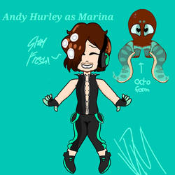 Andy Hurley as Marina (Splatoon 2)