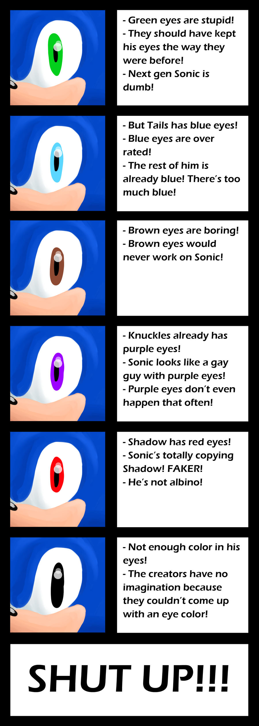 Sonic's Eyes by Sushibeth on DeviantArt