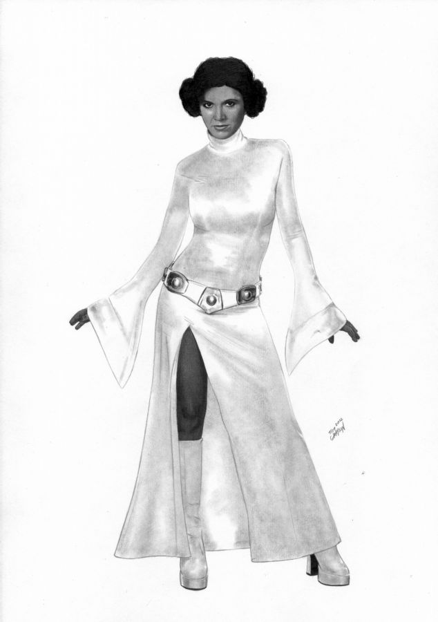 Star Wars Princess Leia Carrie Fisher