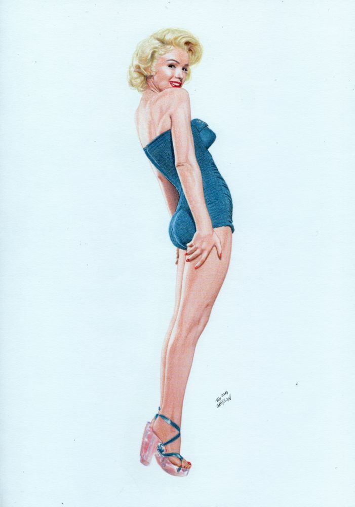 Marilyn Monroe Pin-Up