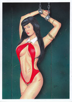 Vampirella Betty Bettie Page