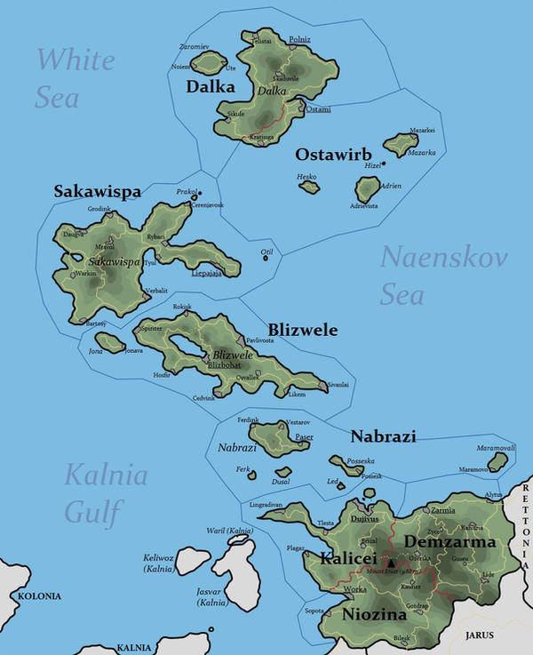 Redania (Detailed) by Sturm94 on DeviantArt