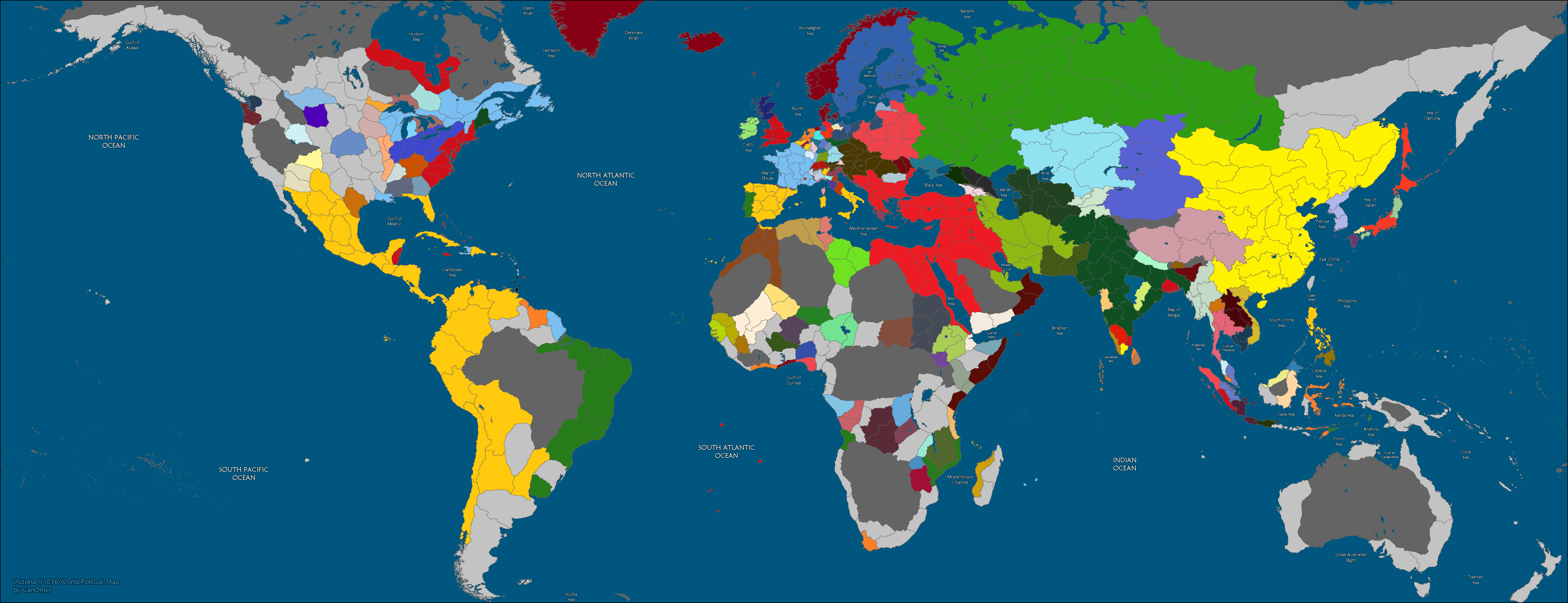 Europe, 1700 by Stratocracy on DeviantArt