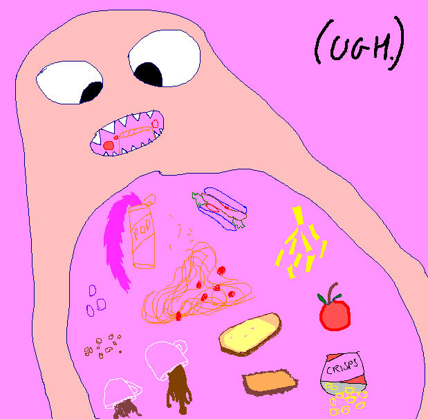 Eating Machine Drawings eating machine by RestraintNumber5 on DeviantArt