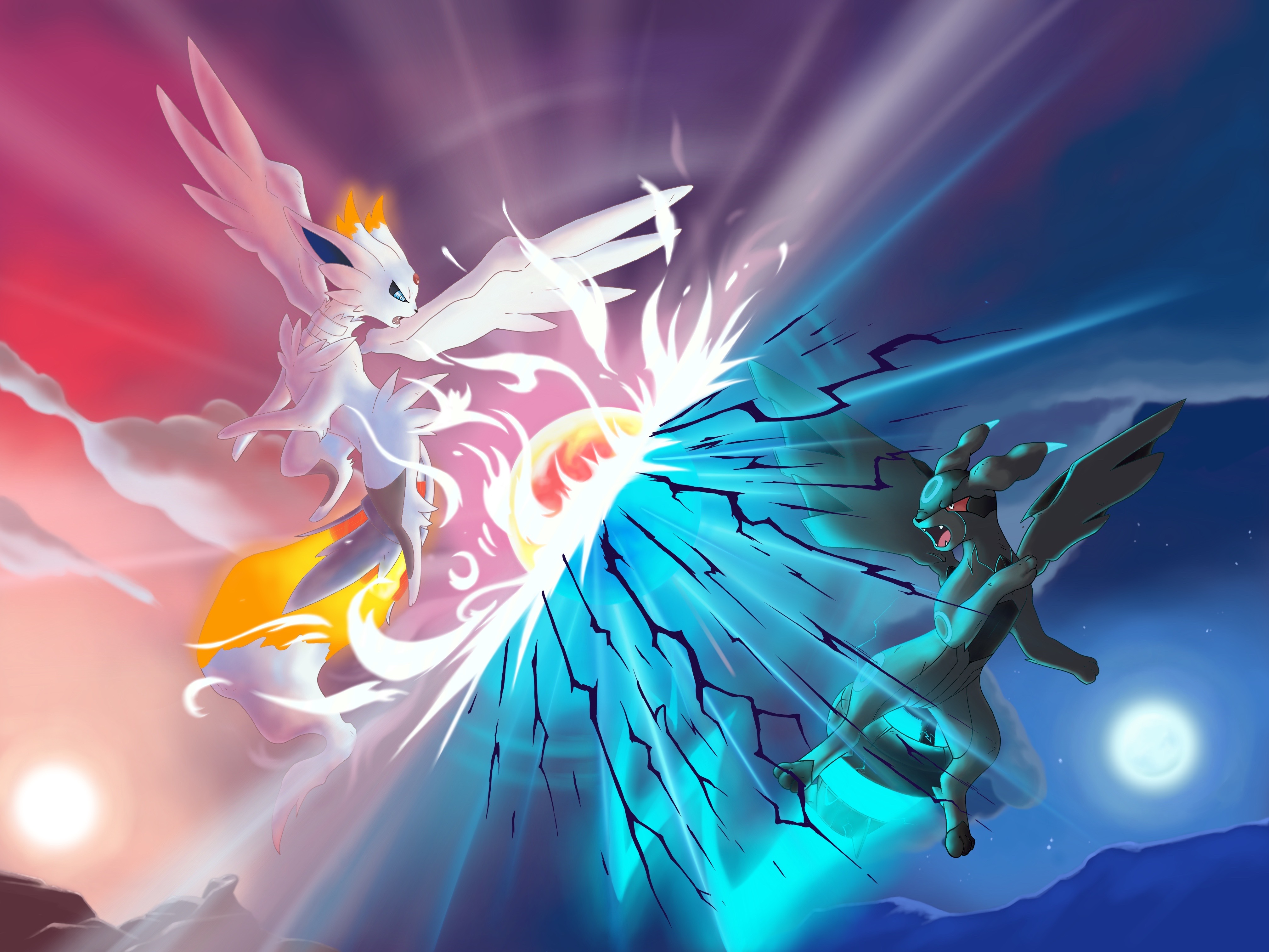 Zekrom Reshiram Fusion by SP2K on DeviantArt