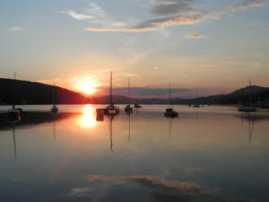 Dawn over Woerthersee