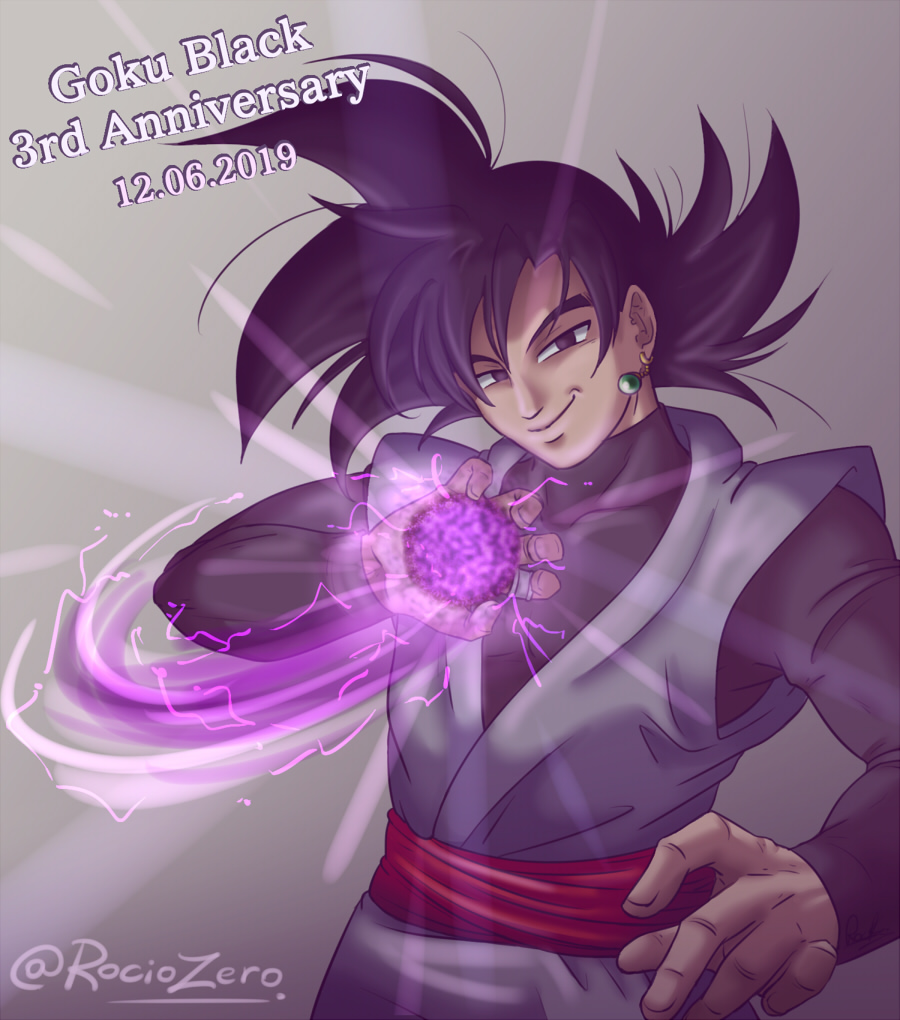 Goku Black Day - 3rd Anniversary by RocioZero on DeviantArt Bild & Inspiration Goku Black Day - 3rd Anniversary by RocioZero on DeviantArt Bildidee
