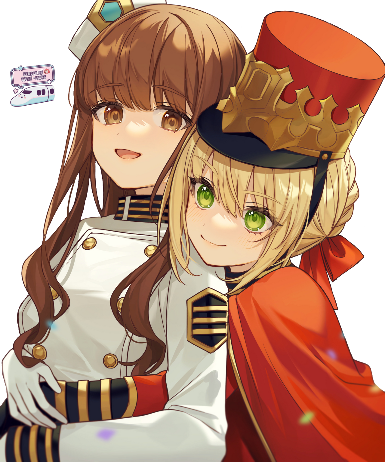 Render anime couple:kishinami hakuno nero claudius by Kight-Light on DeviantArt Render anime couple:kishinami hakuno nero claudius by Kight-Light on DeviantArt