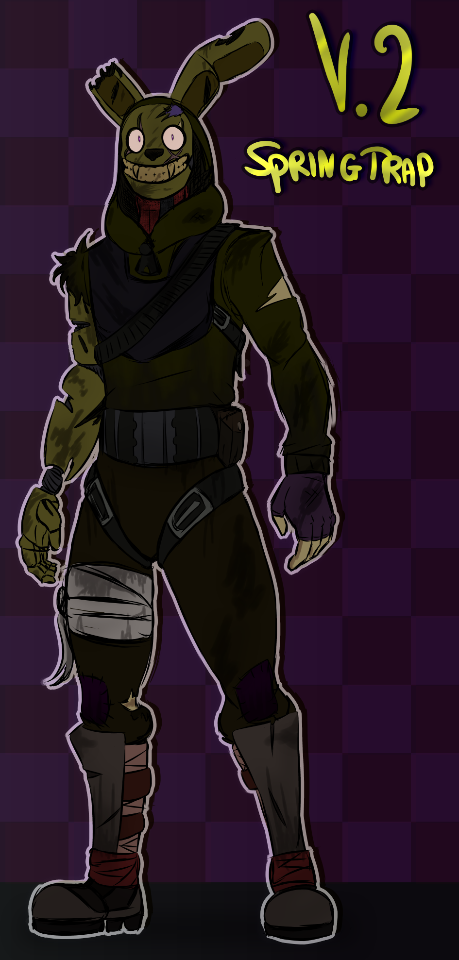 Springtrap V2 V2 Springtrap by Purpl03math on DeviantArt