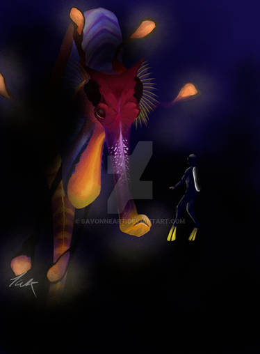 MerMay Day 18: Deep Sea by IchthiusRex on DeviantArt