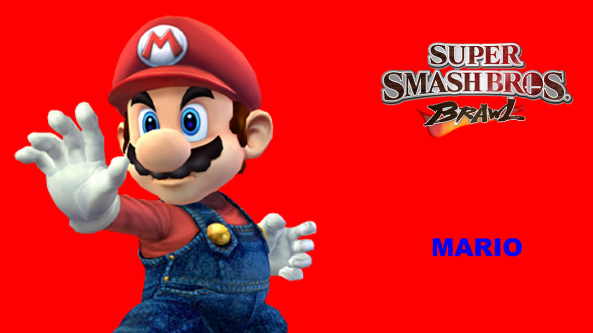 Super Smash Bros. Brawl: Mario by RaptorFan9000 on DeviantArt