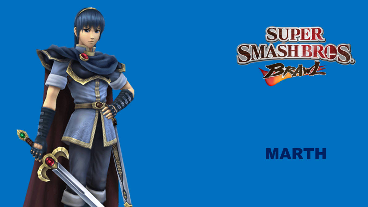 Marth Reference Super Smash Bros. Brawl: Marth by RaptorFan9000 on DeviantArt