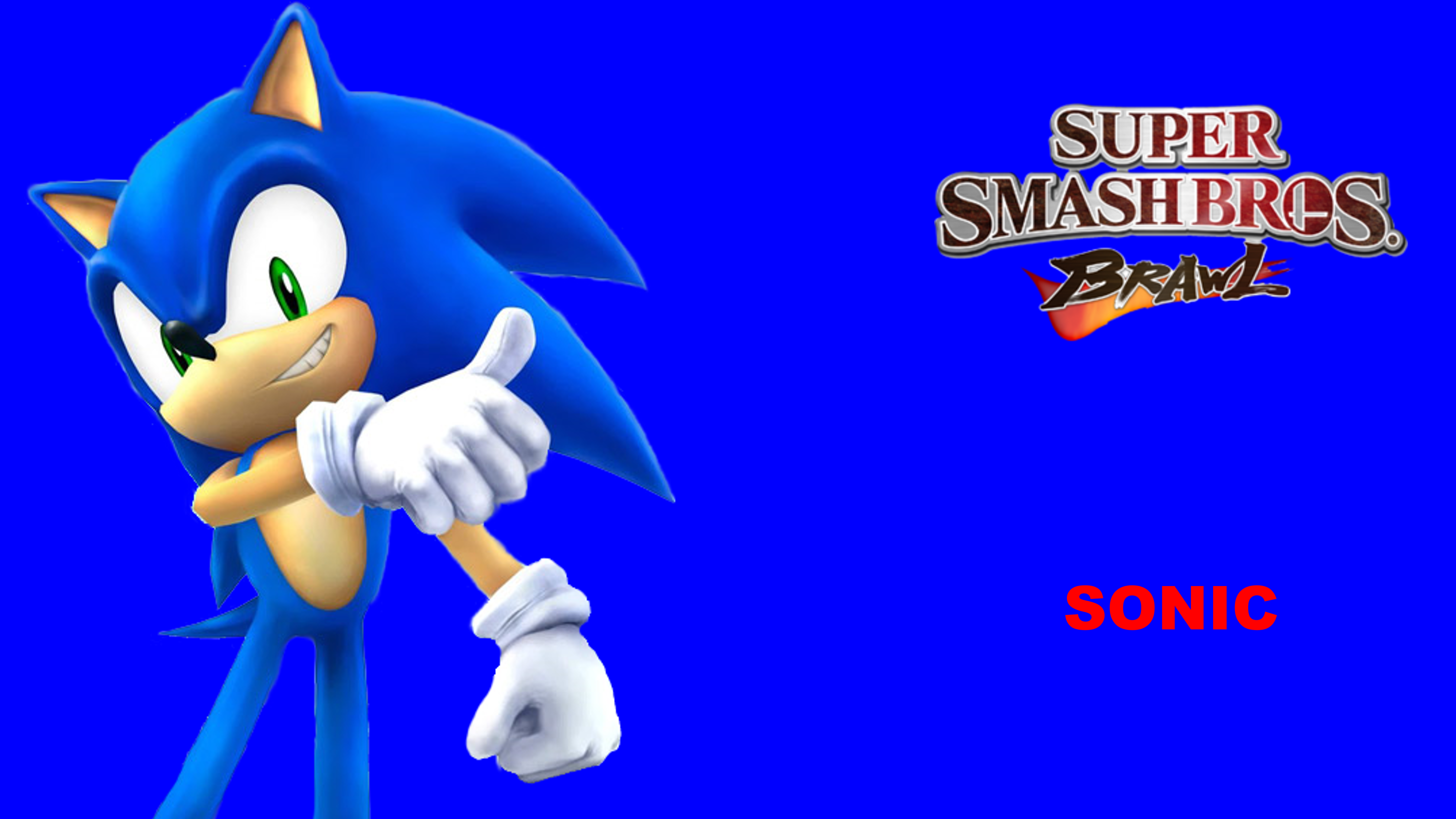 Sonic, Smash bros, Super smash bros brawl