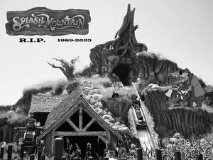 R.I.P. Splash Mountain (Disneyland)