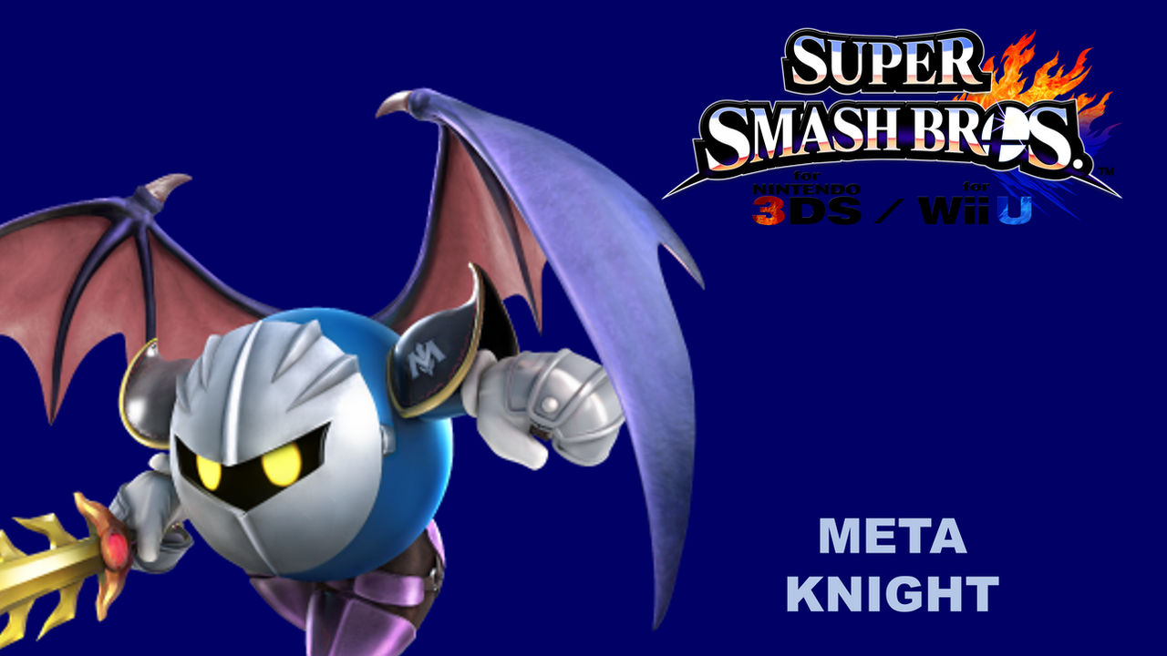 Super Smash Bros 4 Meta Knight By RaptorFan9000 On DeviantArt super-smash-bros-4-meta-knight-by-raptorfan9000-on-deviantart