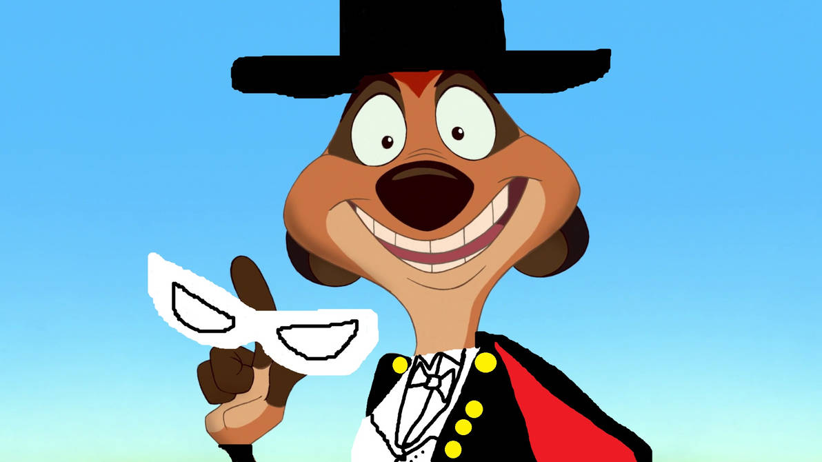 Timon as Tuxedo Mask by RaptorFan9000 on DeviantArt